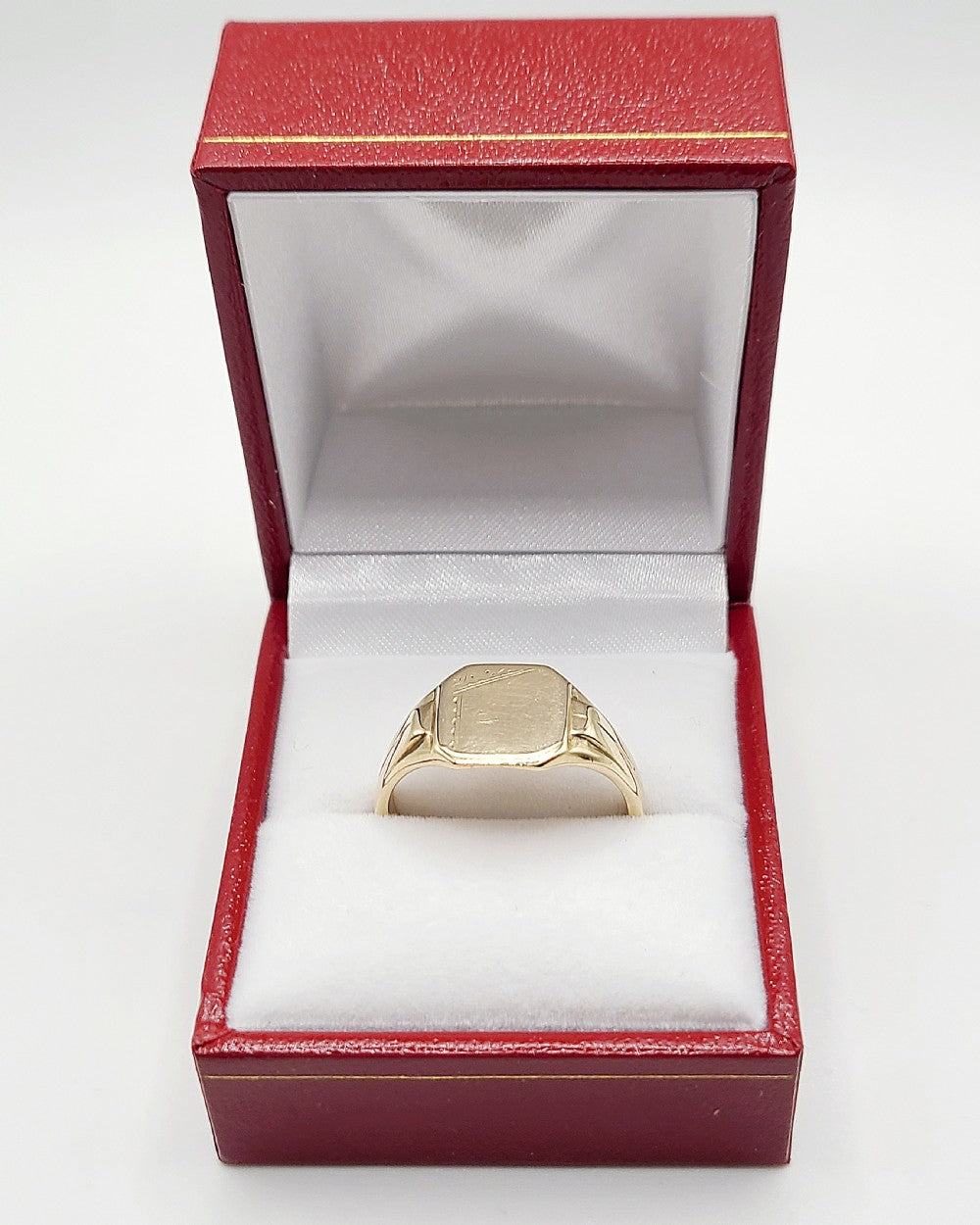 Art Deco 9ct Signet Ring (T1/2)