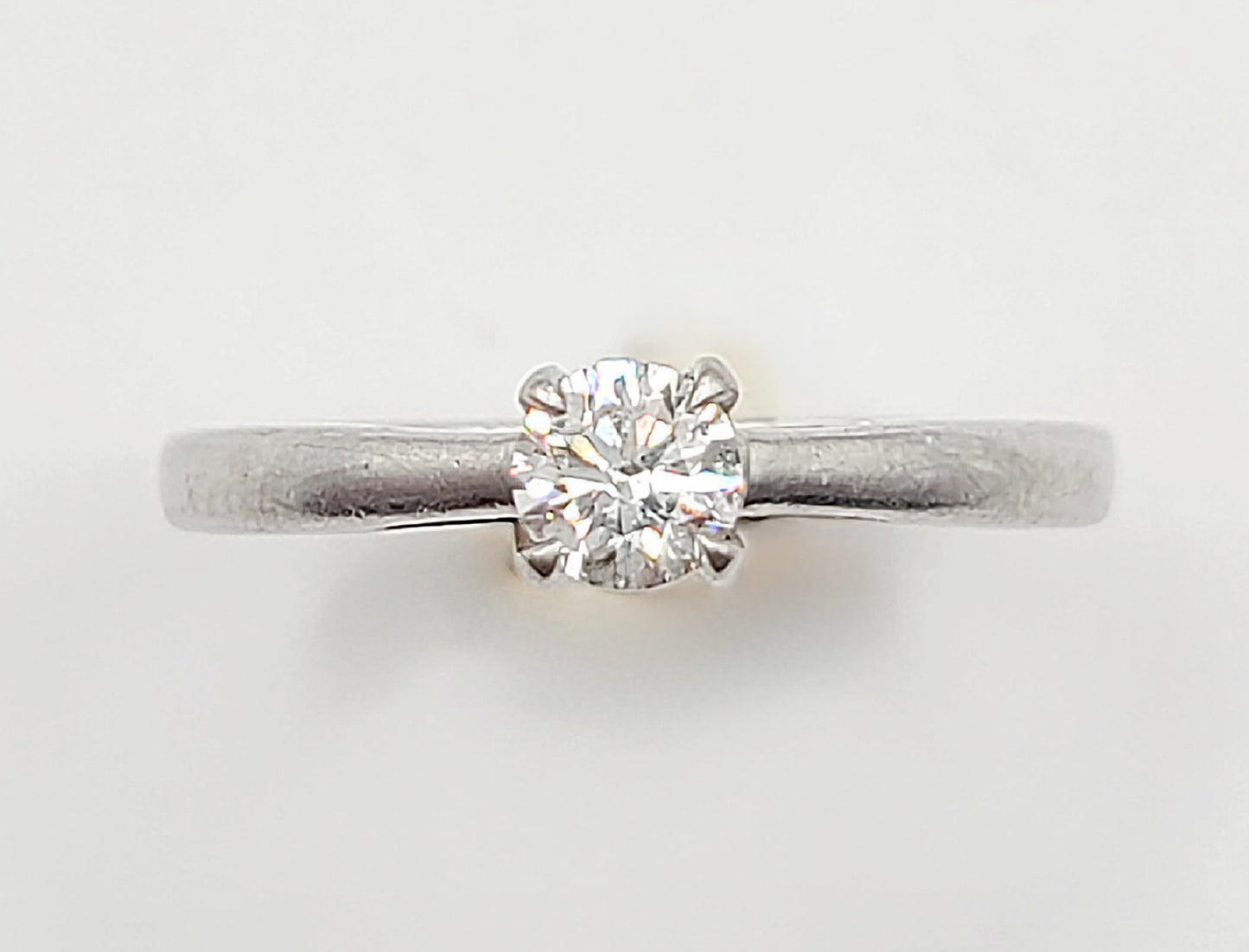 Mappin & Webb Diamond Solitaire 0.25ct Platinum Ring