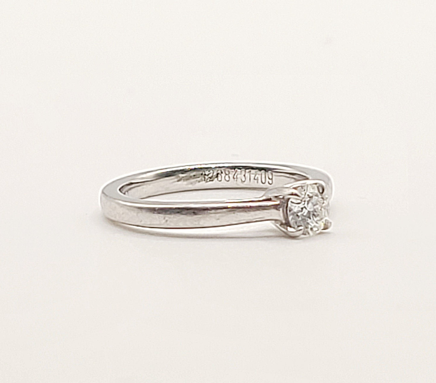 Mappin & Webb Diamond Solitaire 0.25ct Platinum Ring