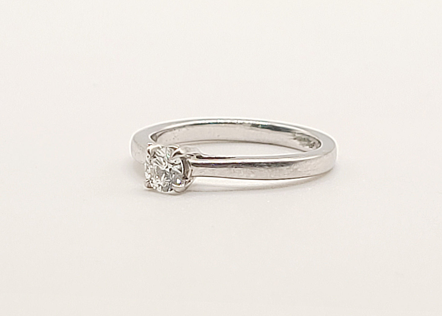 Mappin & Webb Diamond Solitaire 0.25ct Platinum Ring