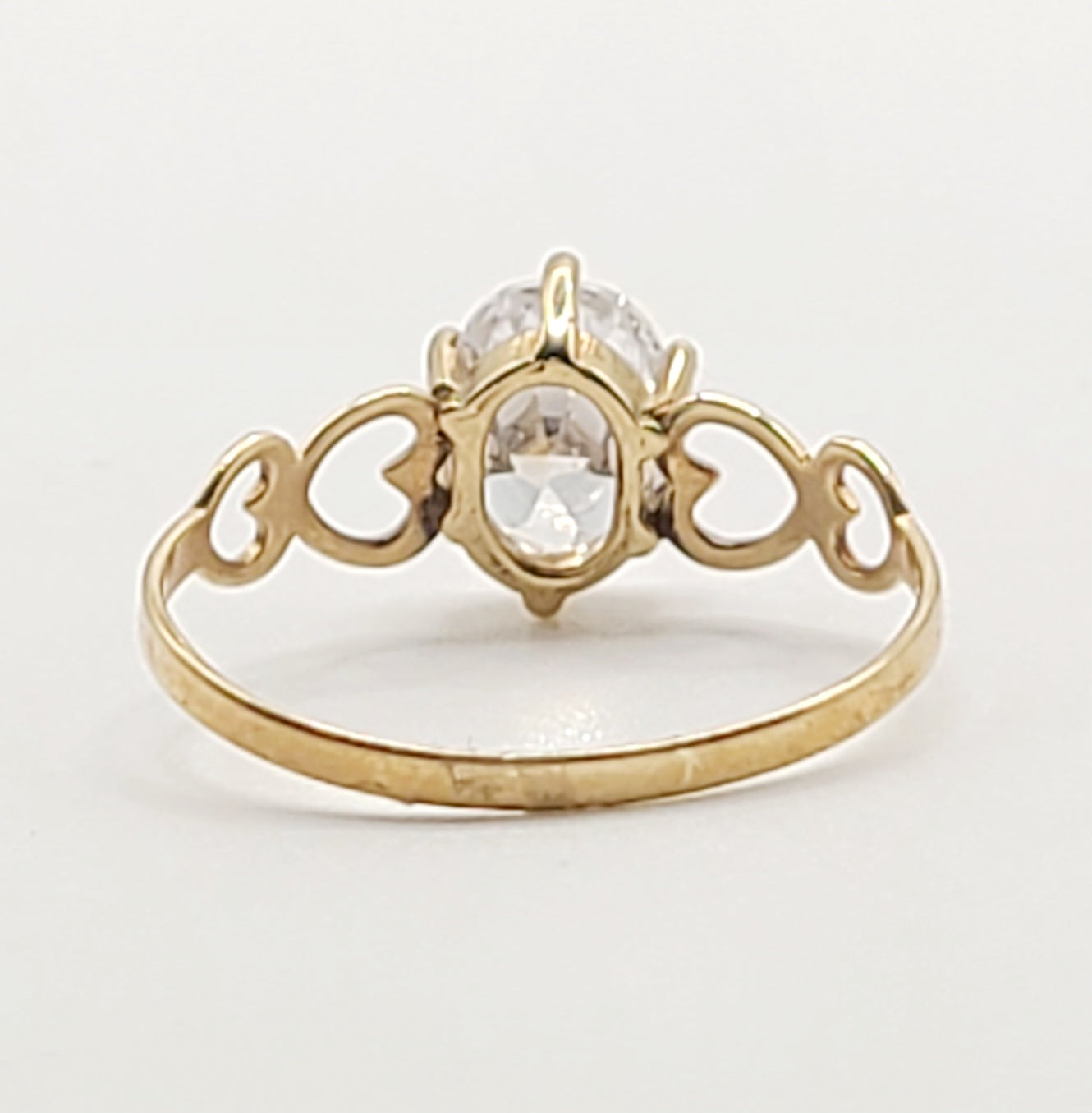 9ct Gold Cubic Zirconia Ring