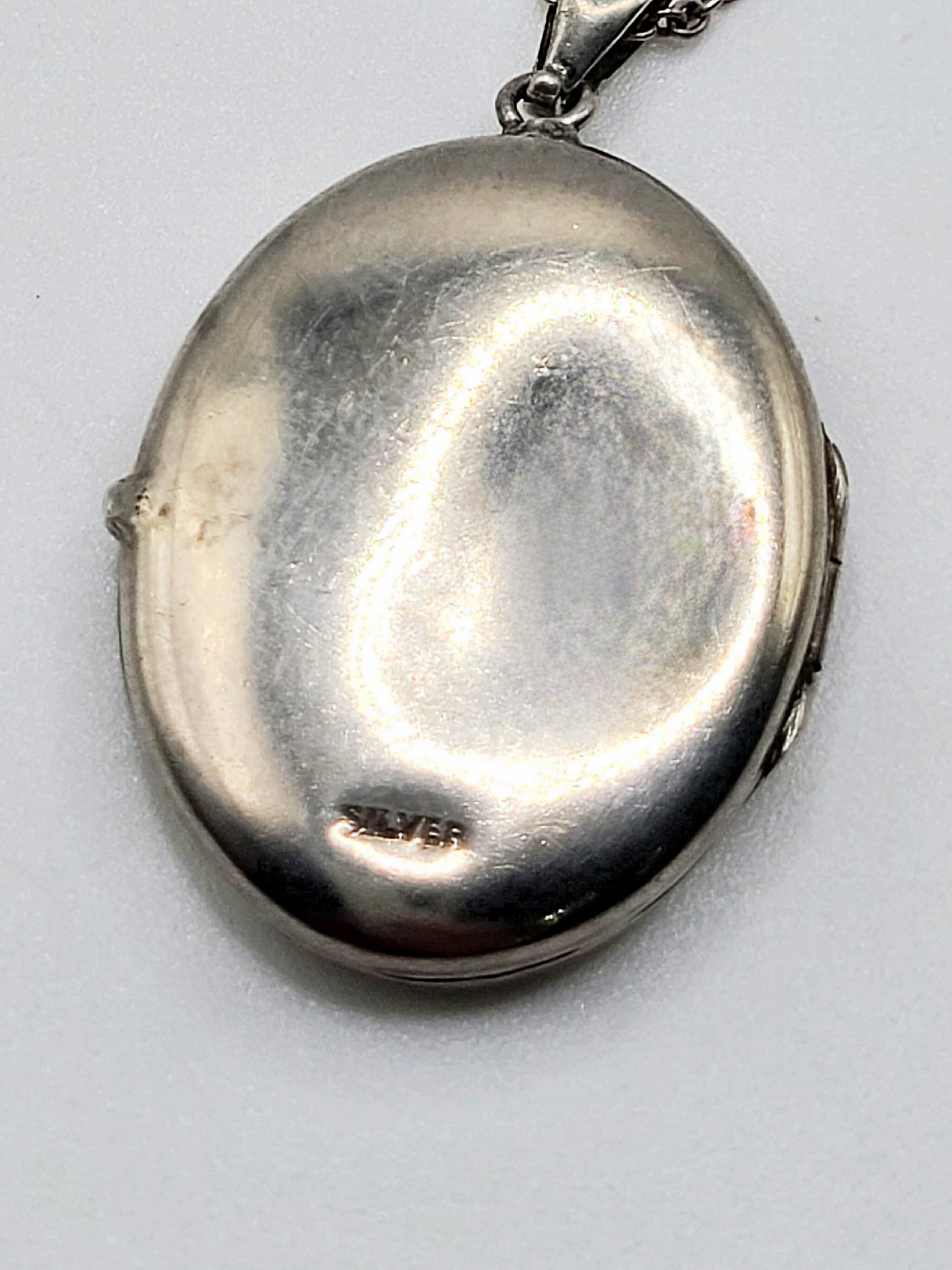 Sterling Silver Locket & Chain