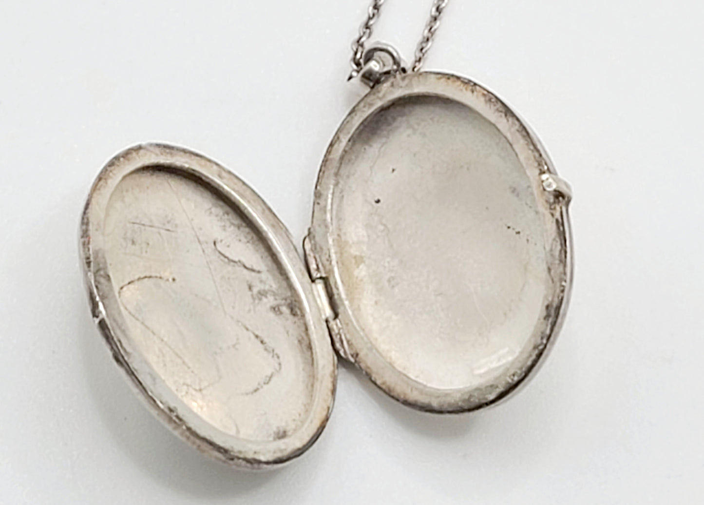 Sterling Silver Locket & Chain