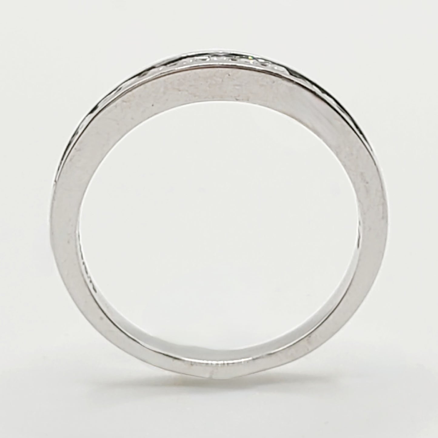 9ct White Gold & Diamond Set of 2 Bridal Rings