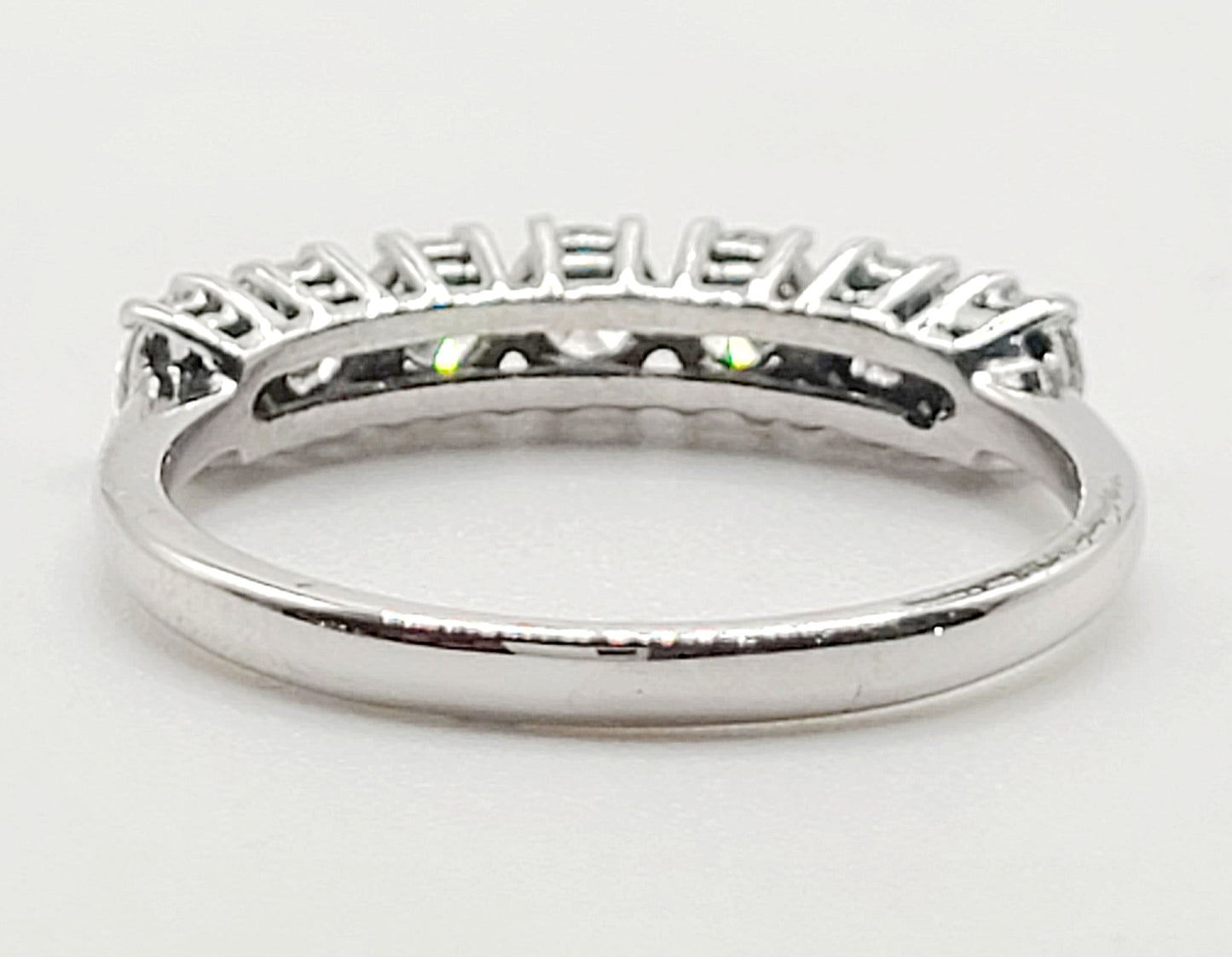 Seven Stone Diamond Ring on 18ct White Gold