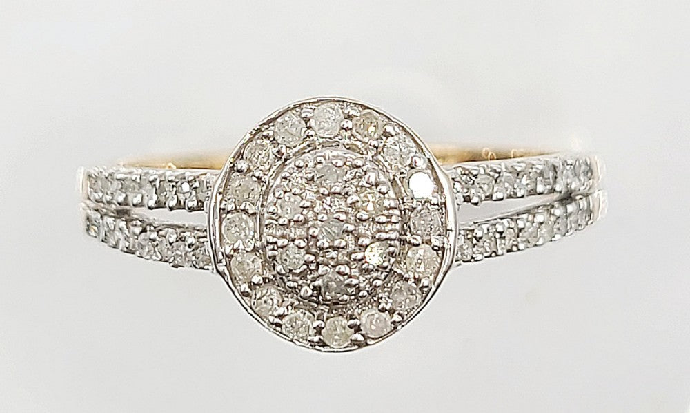 Diamond Target Ring
