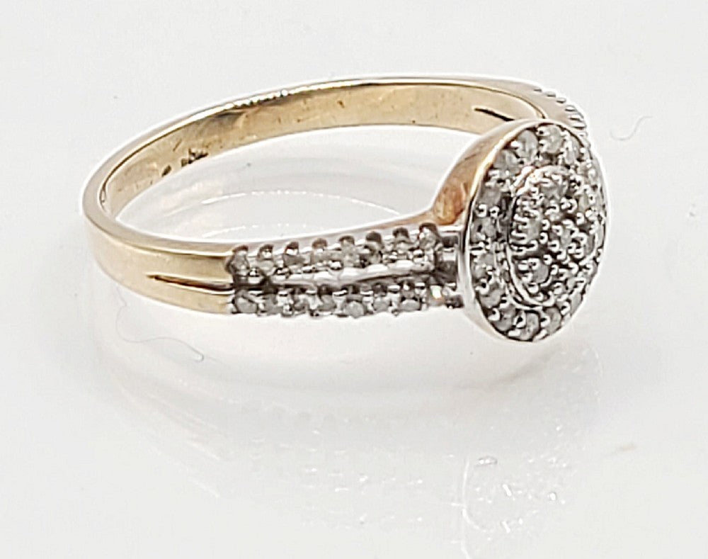 Diamond Target Ring