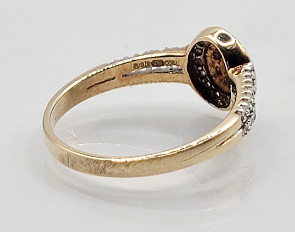 Diamond Target Ring