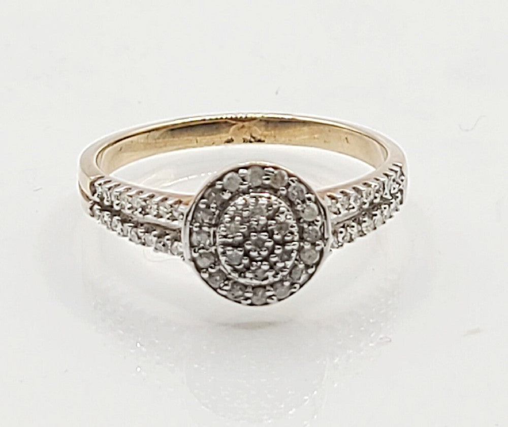 Diamond Target Ring