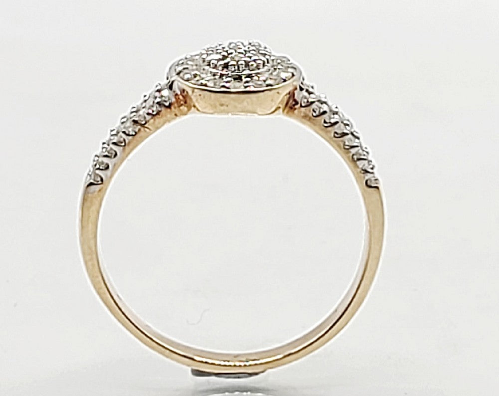 Diamond Target Ring