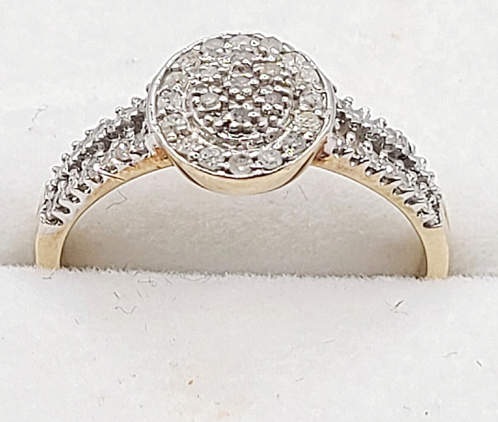 Diamond Target Ring