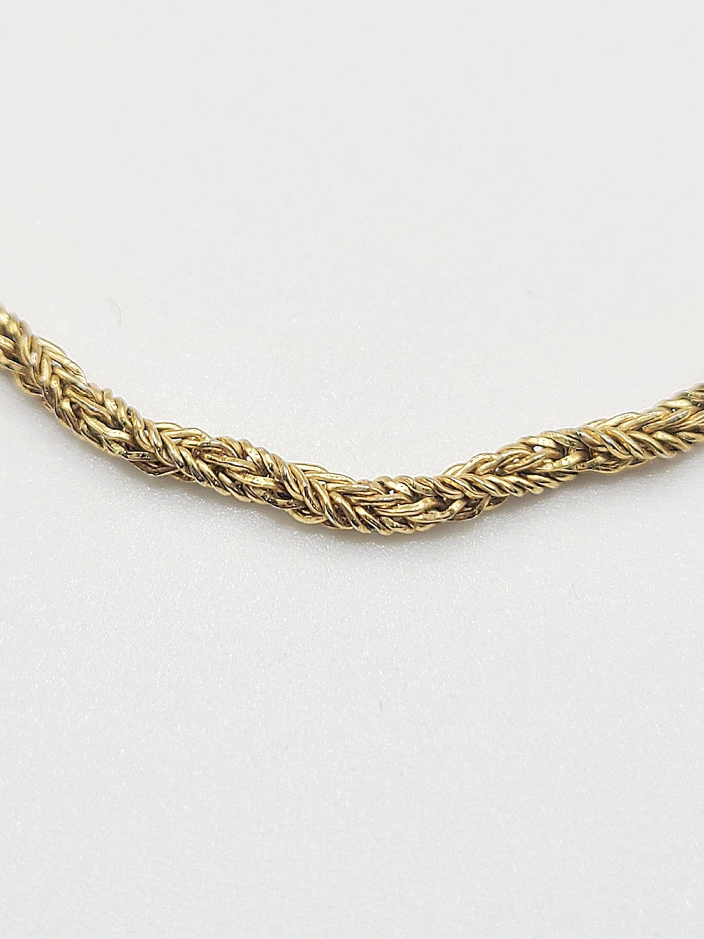 Dior (Grosse Germany) Gold Plated Rope Necklace