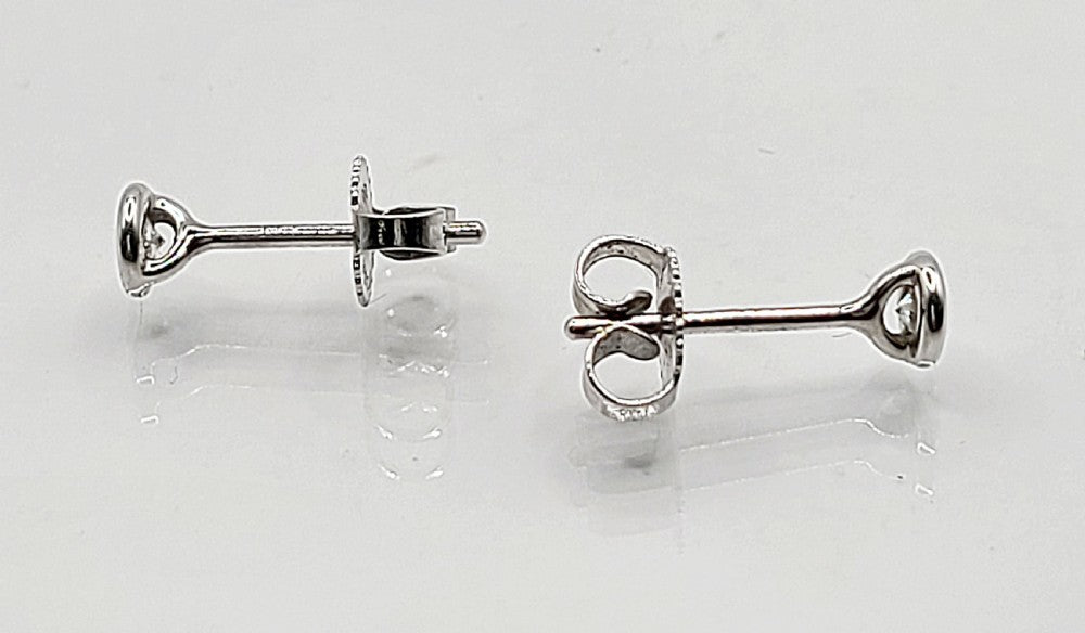 Tiffany & Co Diamond (0.16ct) & Platinum Stud Earrings