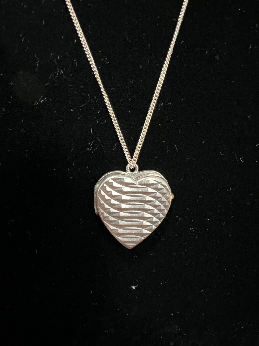 Sterling Silver Locket & Chain