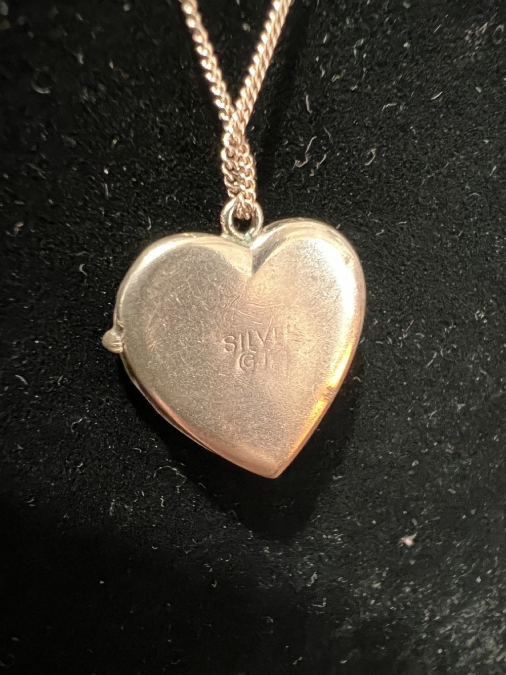 Sterling Silver Locket & Chain