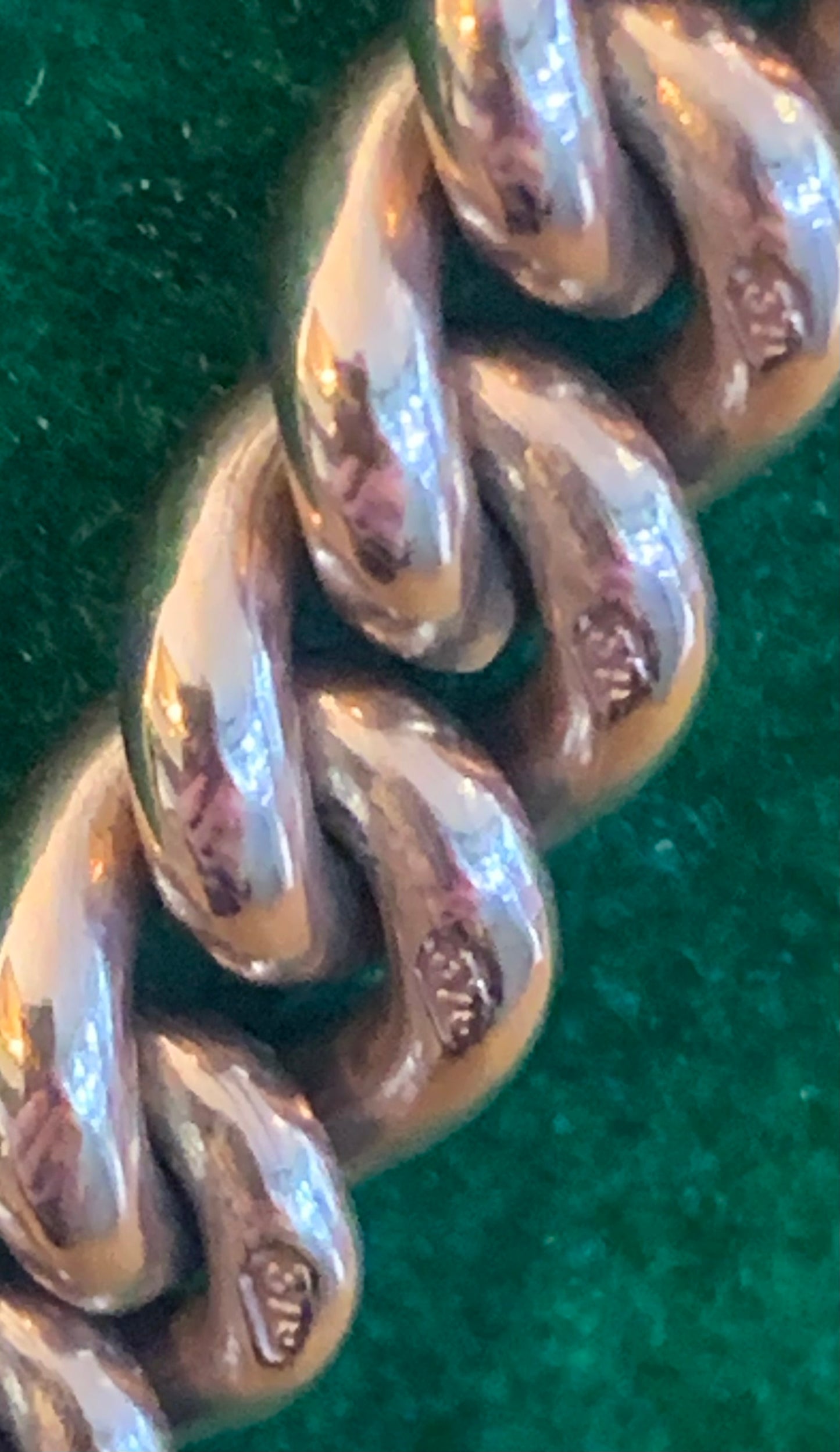 Antique Rose Gold Albert Chain & T-Bar