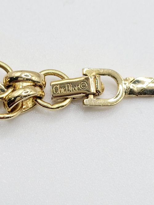 Dior Germany Pearl Gold Plated Designer Choker