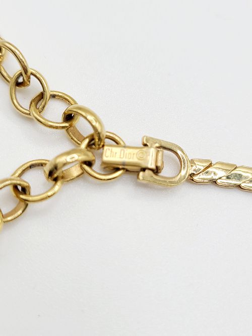 Dior Gold Plated Necklace