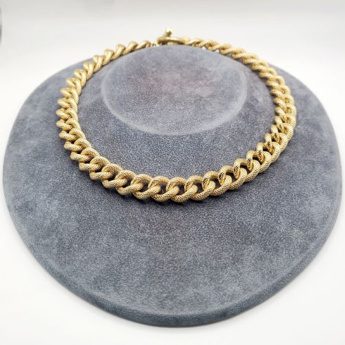 Dior Heavy Gold Plated Necklace