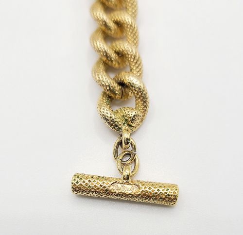 Dior Heavy Gold Plated Necklace