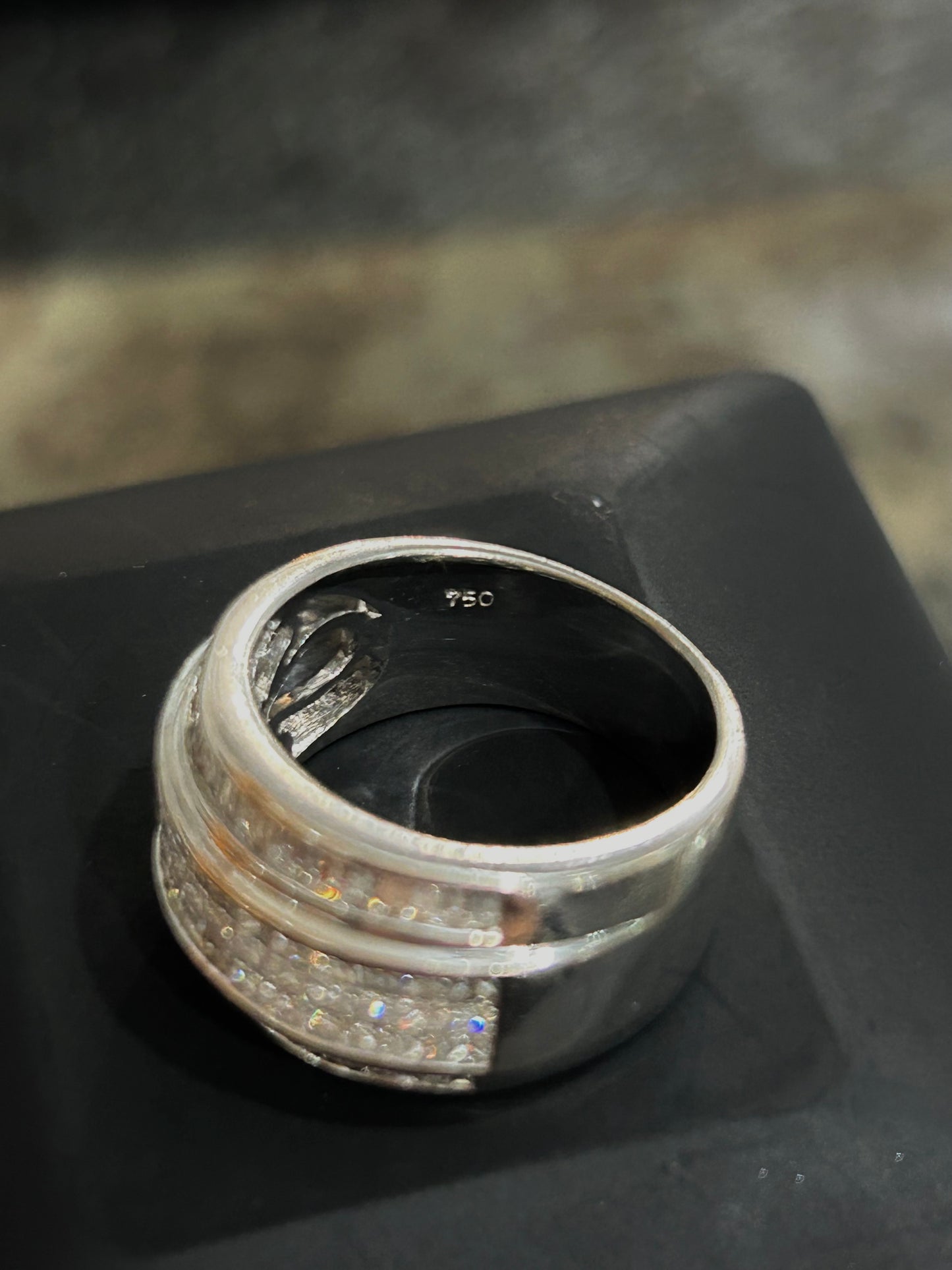 1.8ct Baguette Cut Natural Diamond Cluster Ring (L)