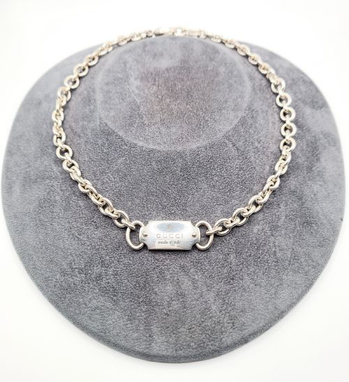 Gucci Silver Necklace