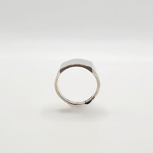 Heavy Silver Signet Ring (T1/2)