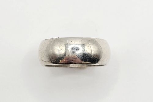 Heavy Hallmarked Silver Band (R1/2)