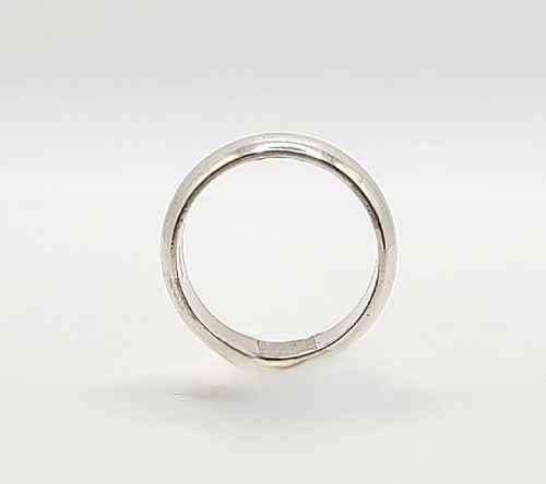 Heavy Hallmarked Silver Band (R1/2)