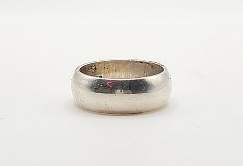 Heavy Hallmarked Silver Band (R1/2)