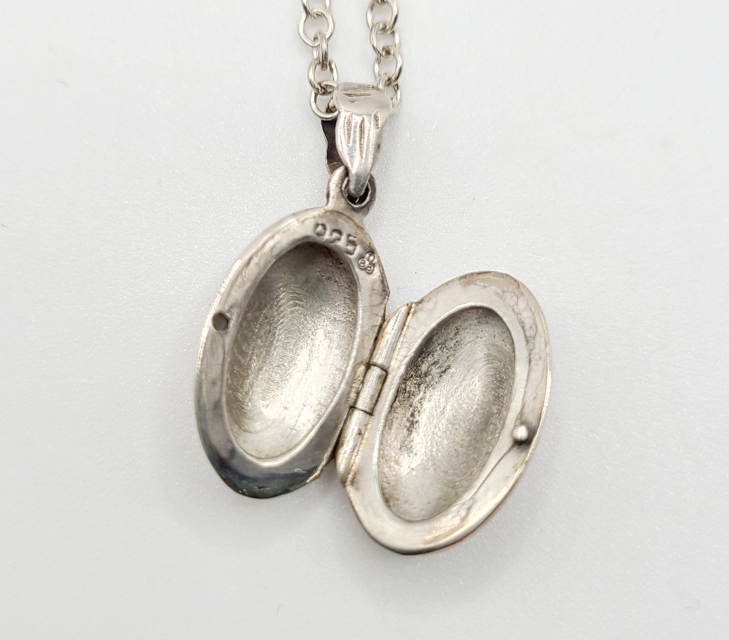 Vintage Silver Locket and Chain