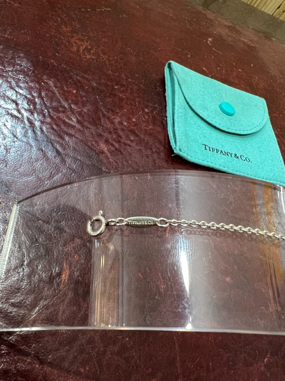 Tiffany & Co Elsa Peretti Silver Bean Bracelet